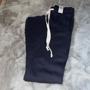 NWT American eagle navy blue lounge pants size small